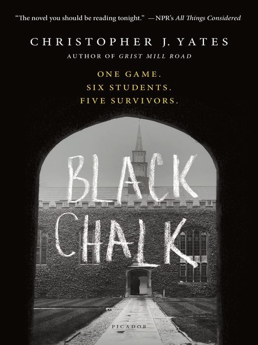 Title details for Black Chalk by Christopher J. Yates - Available